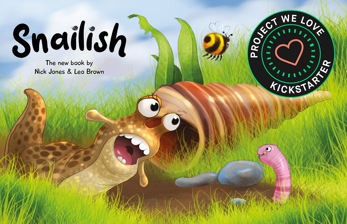 Snailish childrens book by Nick Jones