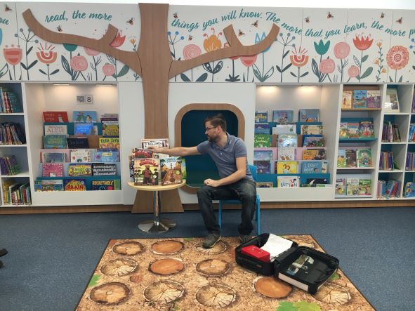 My visit to Congleton Library